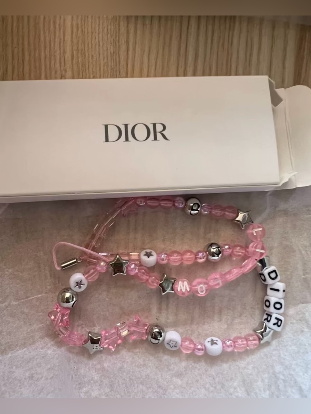Dior Beauty Lipglow Phone Charm/Chain